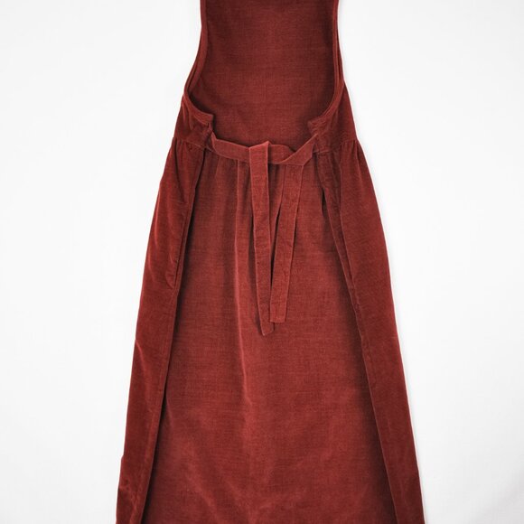 Suttles & Seawinds Corduroy Apron Dress | Medium - Picture 3 of 6